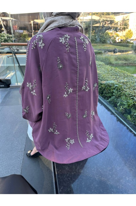 Mürdüm kimono