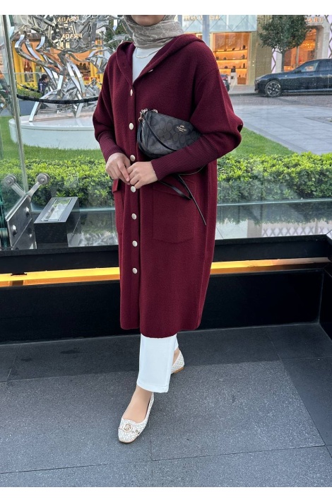 Bordo Bella Angora Kap