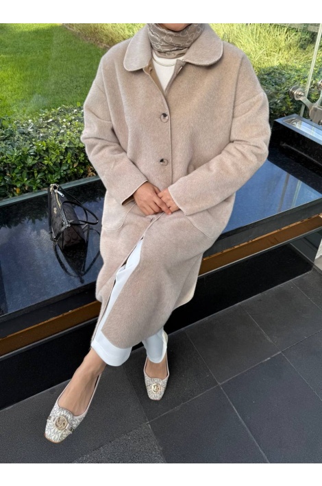 Bej Deve Tüyü Kaban