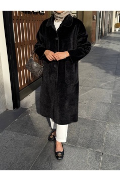 Siyah Deve Tüyü Kaban