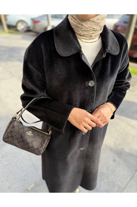 Siyah Deve Tüyü Kaban