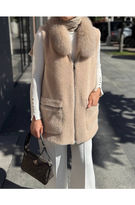 Vizon Kürklü Yelek