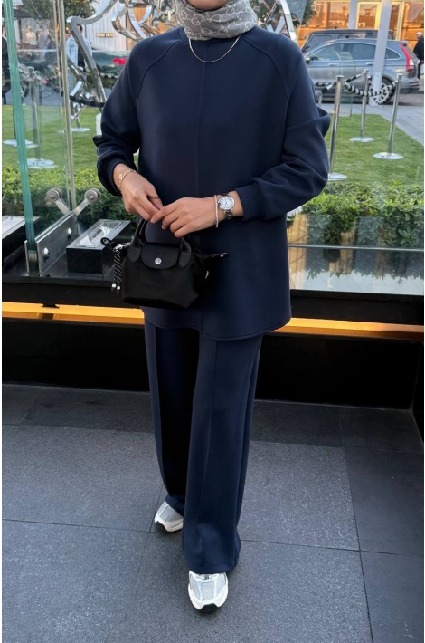 Lacivert Double Oysh Takım