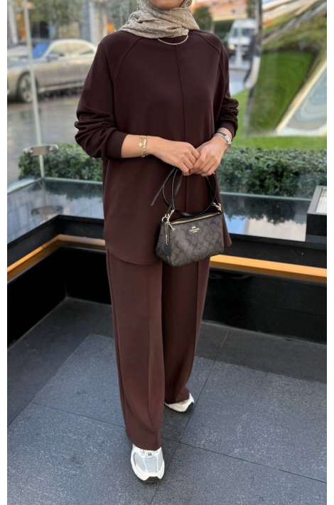 Kahverengi Double Oysh Takım