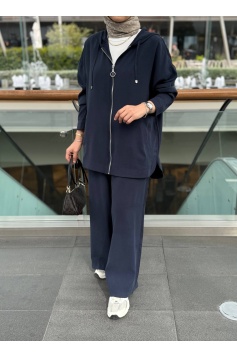 Lacivert Mery Tensel Takım